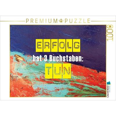 CALVENDO Puzzle Ein Motiv aus dem Kalender Erfolg hat 3 Buchstaben TUN | 1000 Teile Lege-Größe 64x48cm Foto-Puzzle für glückliche Stunden