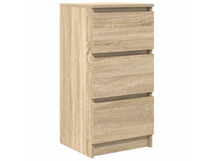 GFMGUEMV Sideboard Sonoma-Eiche 37,5x35x76 cm Holzwerkstoff Stauraumschrank Vielseitig nutzbar, pflegeleichte Oberfläche, robuste Holzwerkstoff-Konstruktion, kompaktes Design