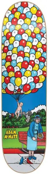 Skateboard Deck Blind 101 McNatt Balloons (8.5" - Heat Transfer)