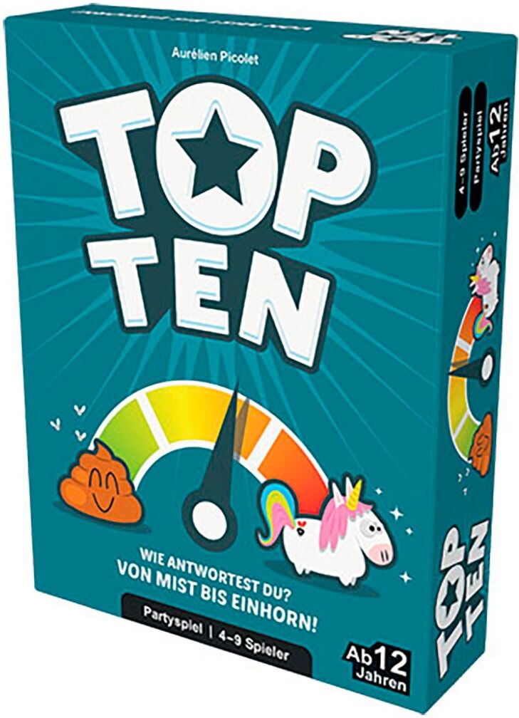 Spiel ASMODEE "Top Ten", bunt, Spiele, Kinder, Spiel