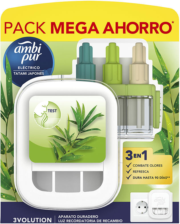 Ambi Pur Ambientador 3VOLUTION + recarga #tatami