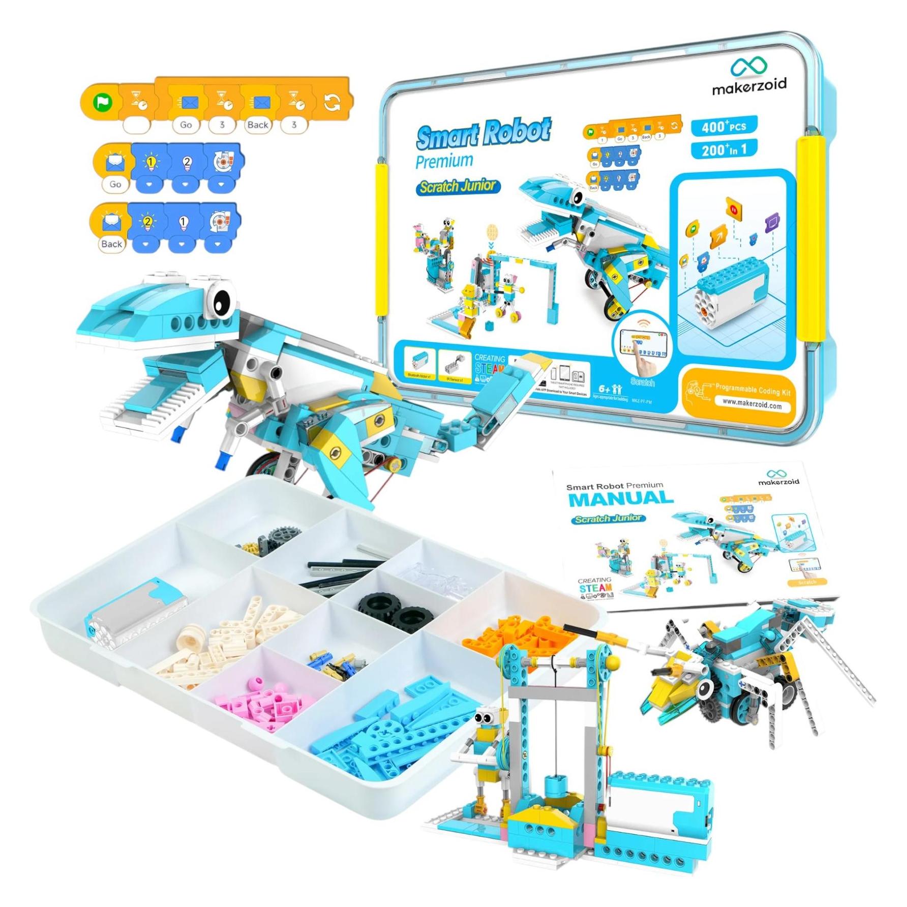 Makerzoid Smart Robot Premium ab 6 Jahren (MKZ-PF-PM) (MKZ-PF-PM)