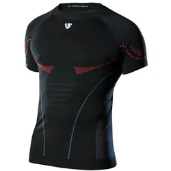 Under Shield, Herren, Funktionsshirt, Hero (L, XL), Schwarz