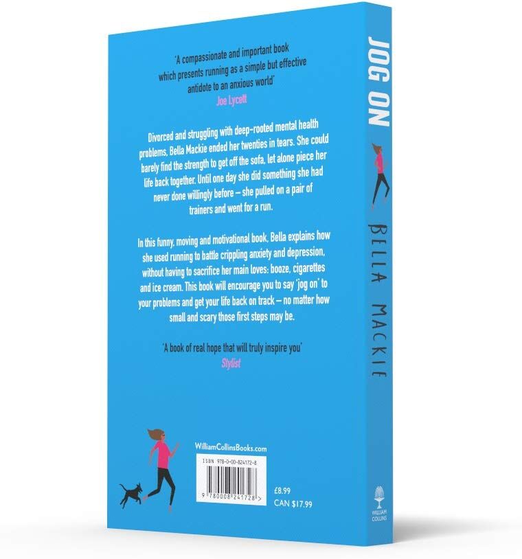 HARPERCOLLINS Jog On by Bella Mackie – How Running Saved My Life Memoir