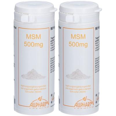 MSM Allpharm Premium Kapseln 2x 2x90 St