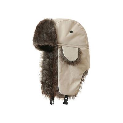 Weihnachts-Trappermütze für Herren mit Pelzfutter – wasserdicht, warm und gemütlich, mit Kunstpelzdetails, ideal für den Winterurlaub und Outdoor-Aktivitäten