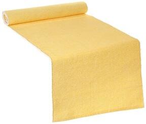 IH Casa Decor Chambray Ribbed Table Runner (Yellow) - Set of 2