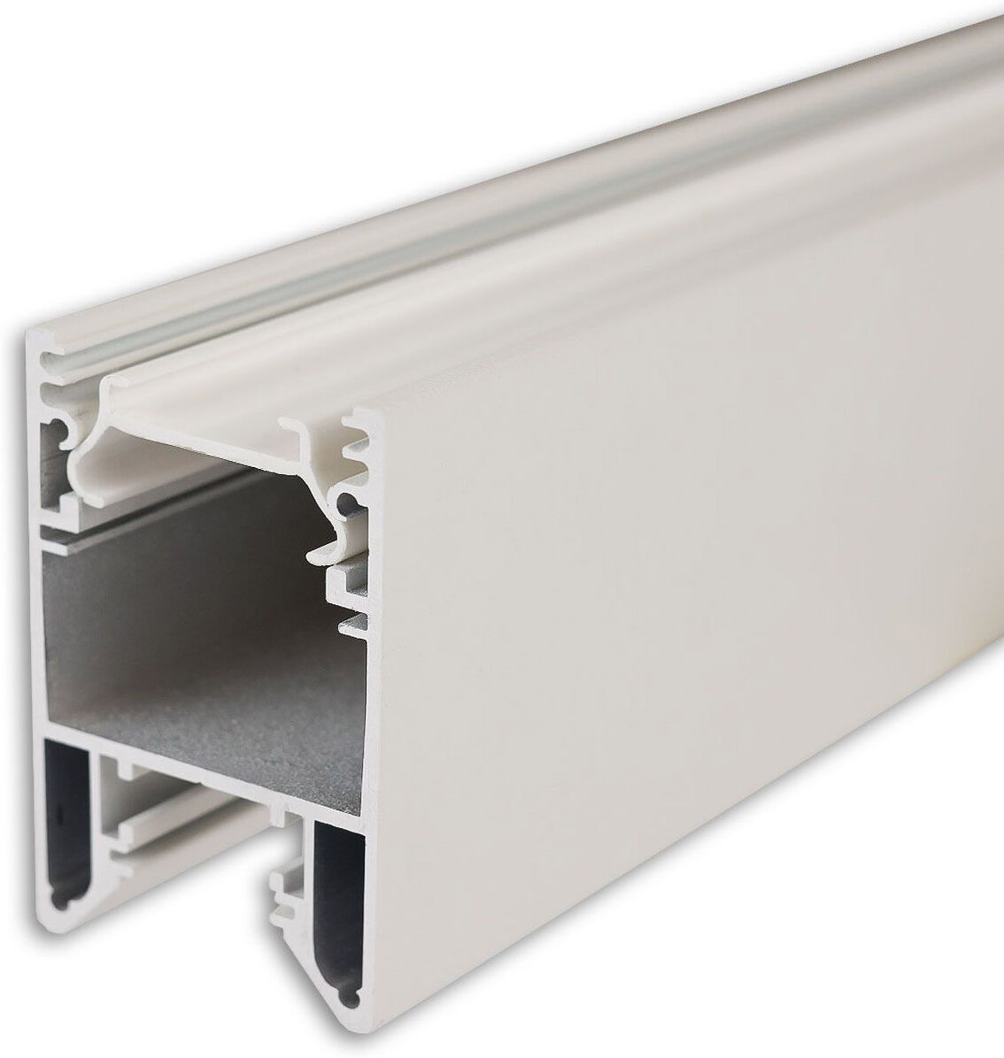 Isoled Led Leuchtenprofil Halon Aluminium Weiß Ral 9003 300cm, Kühlstreifen Klickbar