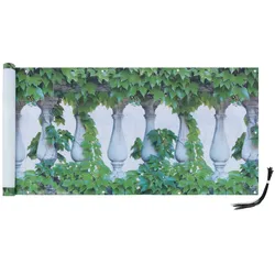 Maximex Balkon-Sichtschutz naturfrohem Efeu-Motiv, 5 m