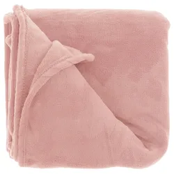 Unique Living Decke Claudi 130x160cm Altrosa