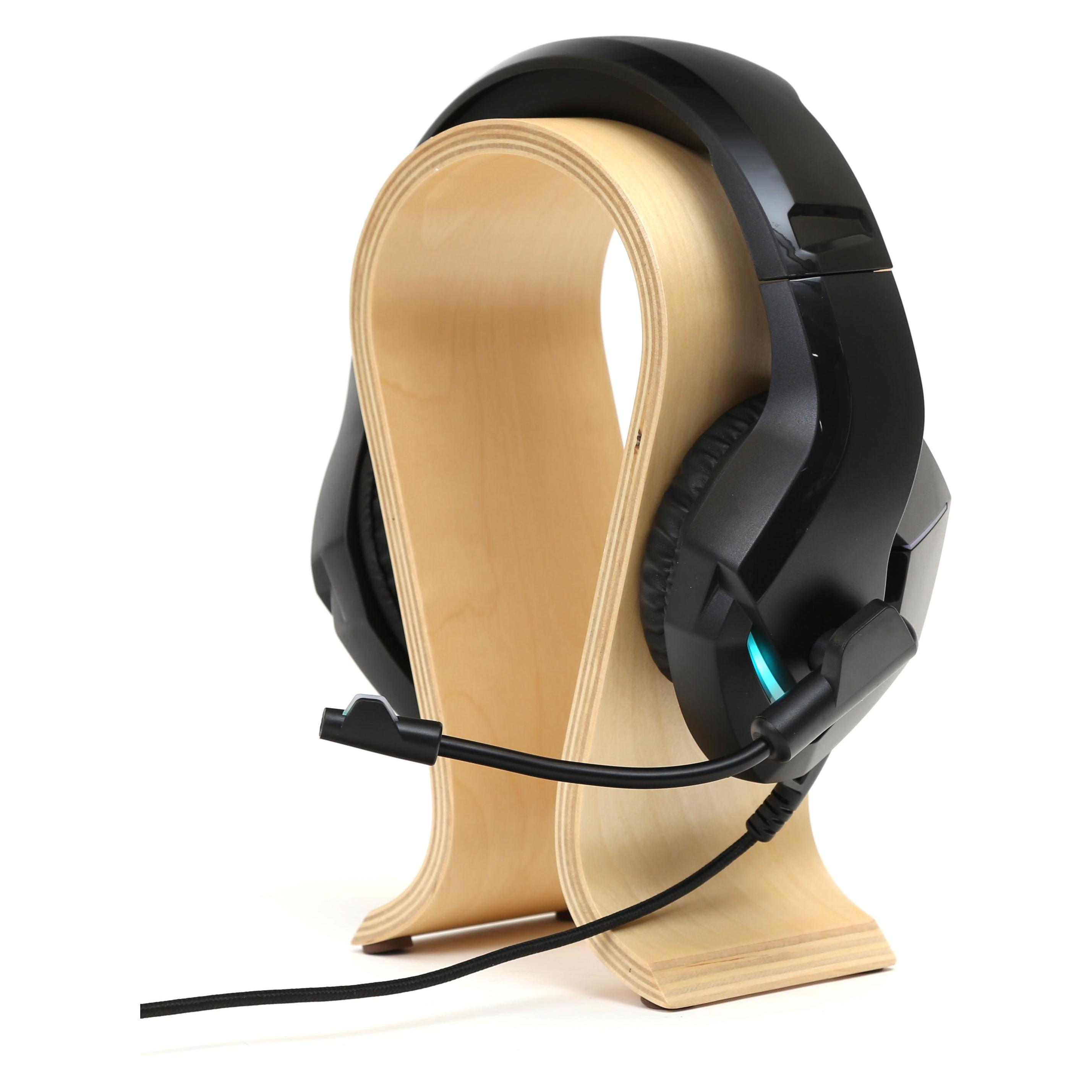 Varr Pro Gaming Headset with RGB Backlight, Highly Sensitive Microphone (.) Boom, Noise Cancelling (Kabelgebunden) (45561)