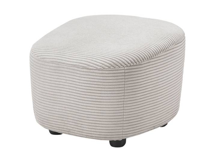 SetOne by Musterring Hocker, Hellgrau, Kunststoff, oval, 54x41x57 cm, Stoffauswahl, Wohnzimmer, Hocker, Sitzhocker