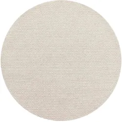 Teppich Nirvana aus Stoff, modern, rund Ø 250 cm, Beige, weiches Mischgewebe für Dein Zuhause