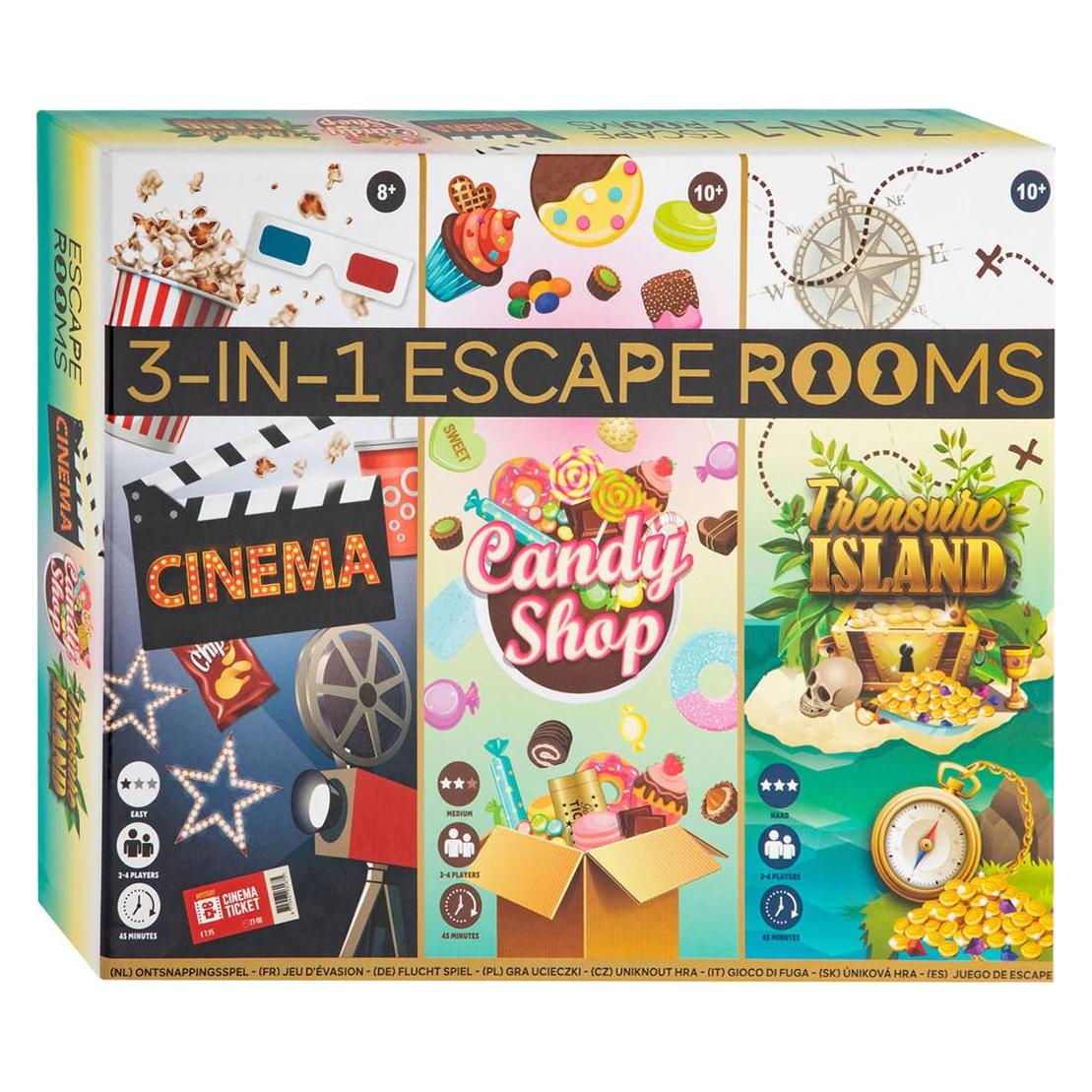 Grafix Spiel Escape Room 3-in-1 (1 - 6 Spieler) (300078)