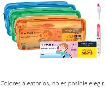 Fluor Kin Infantil Pasta Dentrífica Cepillo