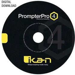 Ikan PrompterPro 4 Software for PC & Mac, Video Zubehör