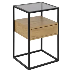 Nachtkonsole RANDOLF (BHT 40x60x35 cm) - BHT 40x60x35 cm
