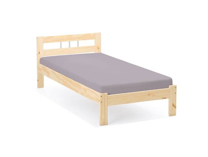 Inter Link Lit simple JANA 90x200 naturel bois massif