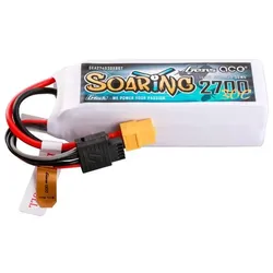 Gens Ace G-Tech Soaring 2700mAh 14.8V 30C 4S1P LiPo XT60 (2700 mAh, 14.80 V)