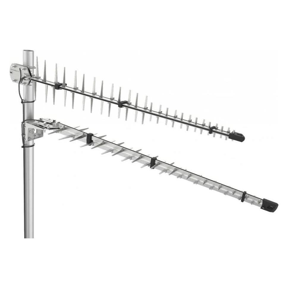 Poynting A-LPDA-0092-04 - LTE & 5G Richtantenne 692 - 3800 MHz, max. Gewinn 12dBi, 30cm Anschlusska (Parabolantenne, LTE) (42506)