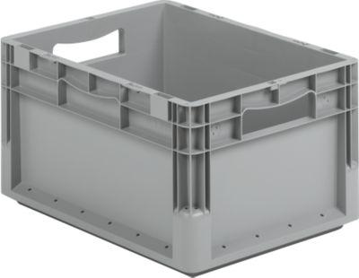 Euro Box Leichtbehälter ELB 4220, aus PP, Inhalt 20,4 L, ohne Deckel, grau