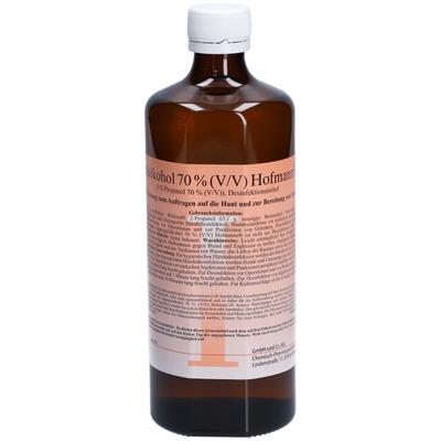 Isopropylalkohol 70% V/V Hofmann's 500 ml Lösung