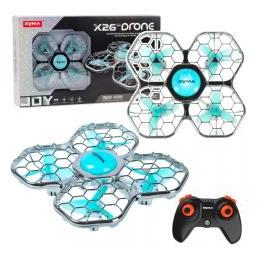 Lean Toys RC-Ferngesteuerte Drohne Syma X26 PRO mit Akrobatik-LED-Beleuchtung und WLAN (67117698)