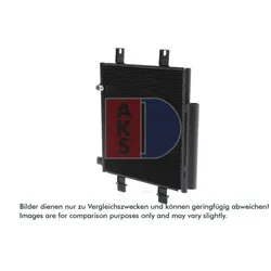 Kondensator Klimaanlage AKS DASIS 362008N für Daihatsu Cuore VII