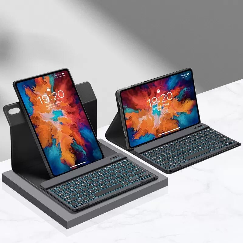 INF Tablet Bluetooth Tastaturhülle - Drehbar - Kompatibel mit Xiaomi 7/7Pro 11.2 Zoll - Business Schwarz mit