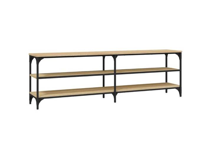 Remise Meuble de télévision/ Meuble TV - chêne sonoma 160 x 30 x 50 cm Bois d'ingénierie JILIMAISON20258381437