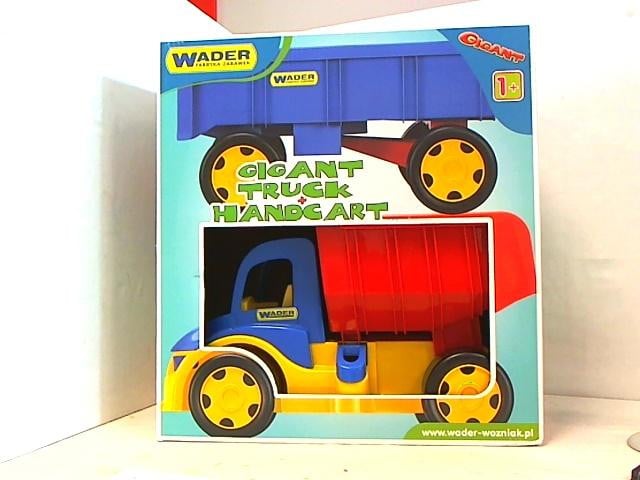 Wader GIGANT vrachtwagen met kipper en aanhanger