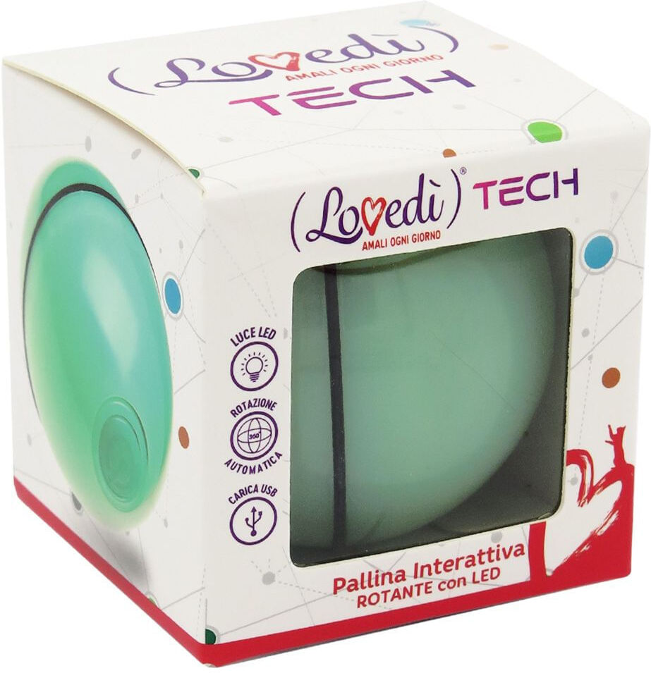LOVEDI Lovedì Gioco Gatto Pallina Rotante con Led 1PZ