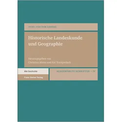 Historische Landeskunde und Geographie, Fachbücher von Hans-Joachim Gehrke