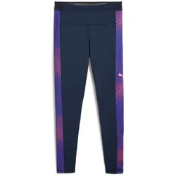 PUMA individualBLAZE Leggings Damen 01 - club navy/dark amethyst XS