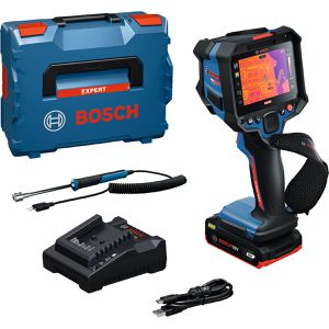 Bosch Wärmebildkamera 0601083870, EXTC18V-650-17C, App-fähig, 384x288 Pixel, 25 Hz, WLAN, USB-C, -30°C bis 650°C