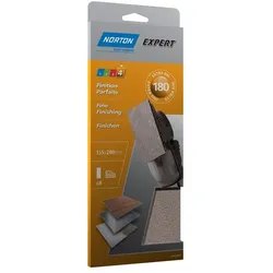 Norton Expert Schleifpapier 115x280mm K180 8er VE Ungelocht / zum Einspannen