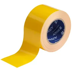 Brady, Sicherheitskennzeichnung, B-514, ToughStripe, Bodenmarkierbänder, Polyester, gelb, 76,2mm x 30m
