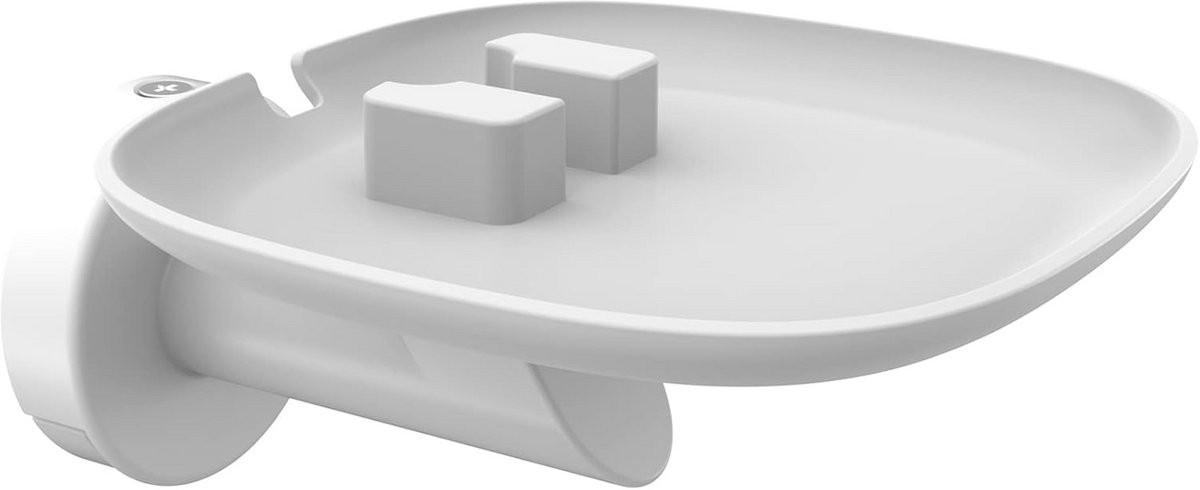 Wandhouder voor Sonos One en Sonos Play:1 - Wit stalen en aluminium luidsprekerhouder