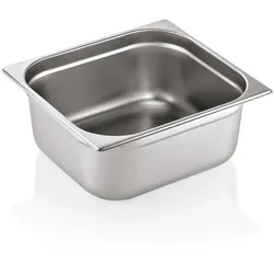 4x WAS Germany GN Behälter 2/3, 12,5 l, Höhe: 150 mm, Chromnickelstahl 18/8, Edelstahl