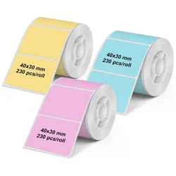 Olympia Etikettenrolle für Etikettendrucker OLYMPIA PM220, Mix Pack