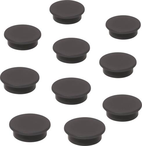 Sigel Magnet MU196 (Ø) 25mm rund Schwarz 10 St. MU196