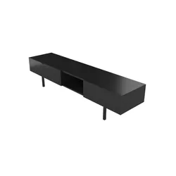 Lowboard   ¦ schwarz ¦ Maße (cm): B: 180 H: 41,6