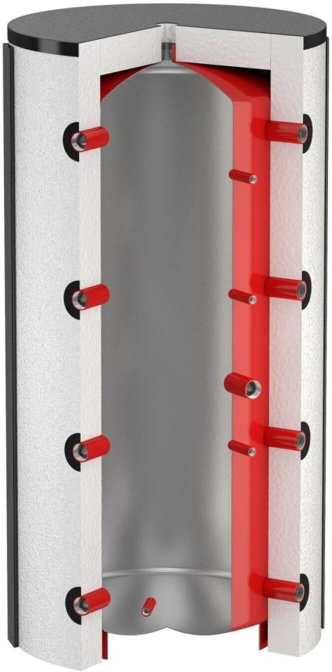 Flamco Pufferspeicher PS 750 l, Au pulverbes, Inn. unbeschichtet (18786)