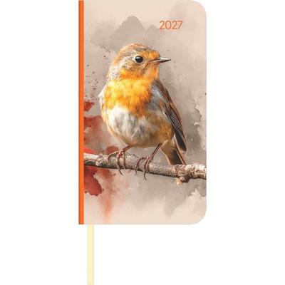 Lady Journal Slim Bird 2027