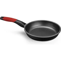 BRA A411230, Pfanne + Kochtopf, Schwarz, Rot