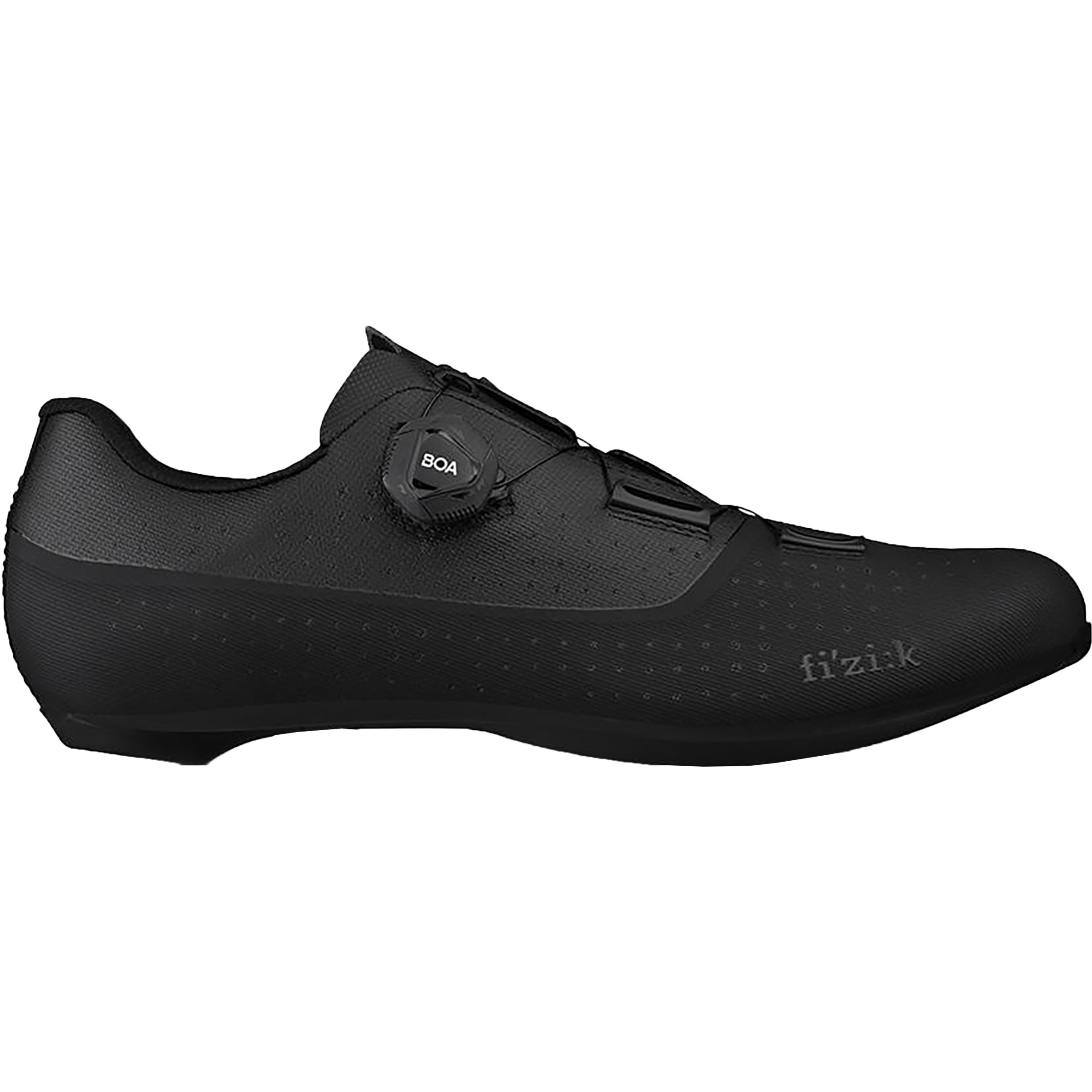 Fizik Tempo Overcurve R4 Radschuhe Fahrradschuhe schwarz Größe 45 Rennrad Atmungsaktiv