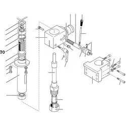 PROXXON 24304-70 Schraubenfeder Druckfeder für PF400 / FF400