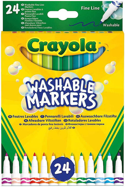 BRINQUEDO CRAYOLA MARCAD 24U LAV