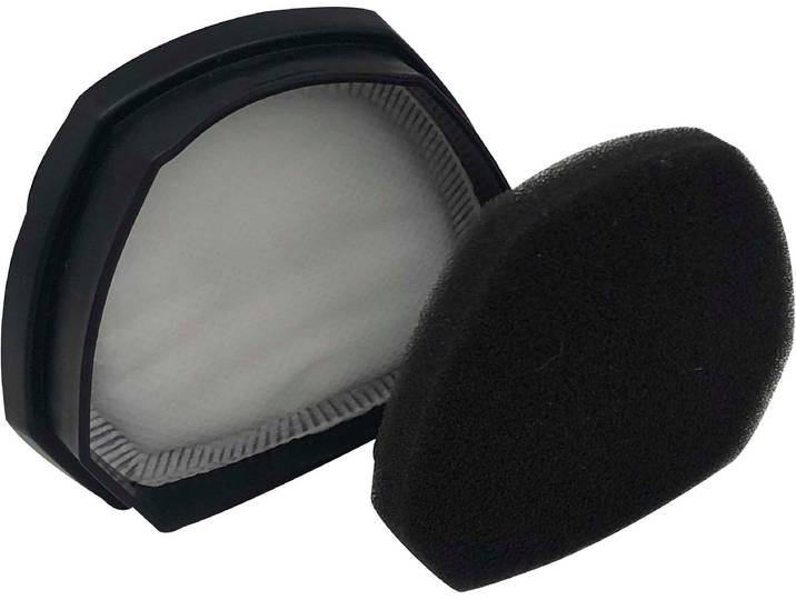 HANSEATIC Ersatzfilter für Akkusauger VSS01B16P-18.OLI Artikel 82495929 , schwarz, 2 Stk., Filterkartuschen, Ersatzfilter