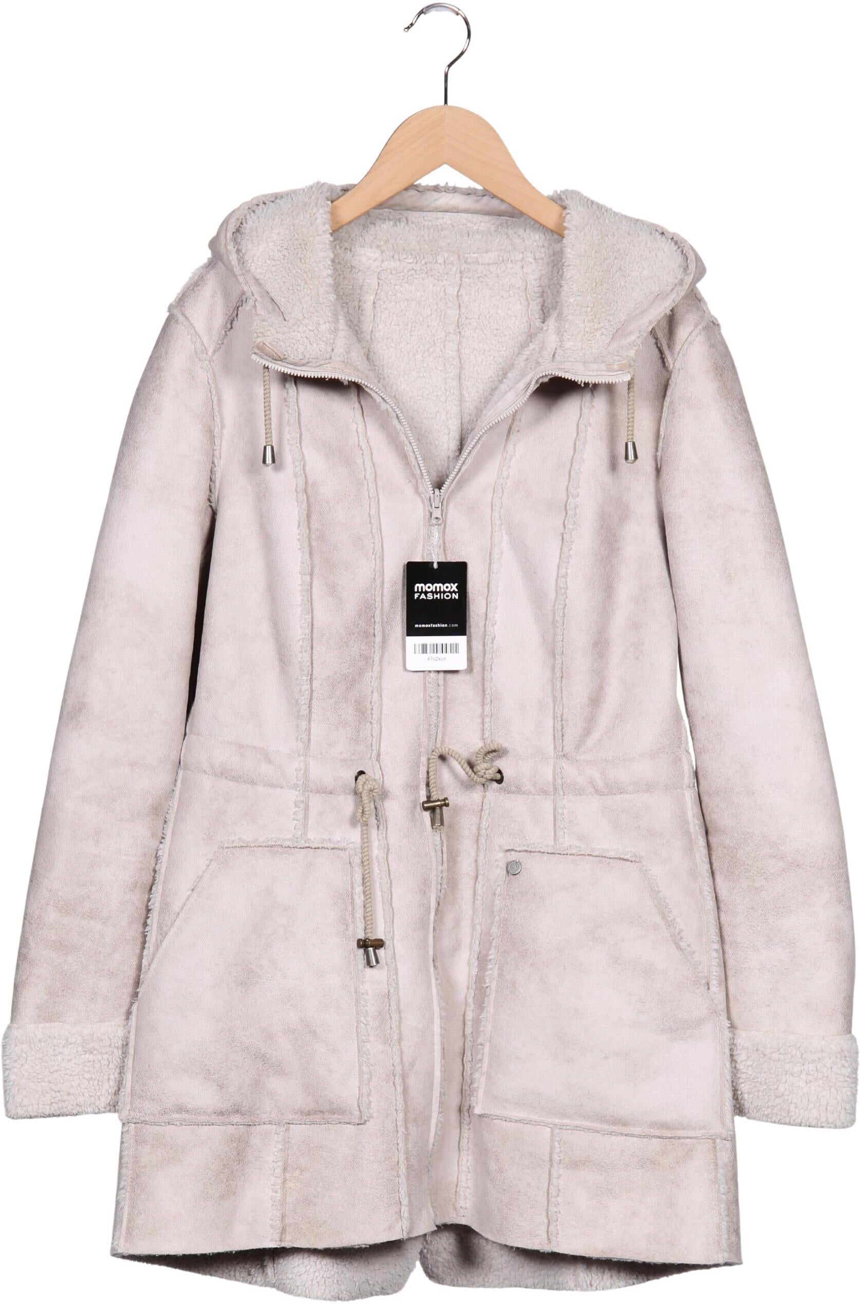 Bugatti Damen Mantel, Beige, Gr. EU 40, Synthetik - Second Hand